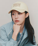 OUTLINE CLASSIC LOGO CAP IN IVORY image 1