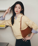 REGULAR LOGO MINI PEANUT BAG IN BLACK image 9