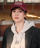 W SMALL CLASSIC LOGO CROP HOODIE IN LIGHT HEATHER GREY image 8