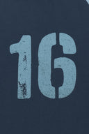 RAW EDGE RAGLAN TOP IN NAVY image 18
