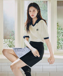 W COTTON CARGO MINI SKIRT IN BLACK image 3