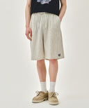 M EASY HALF PANTS IN STRIPE image 1