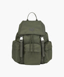 CLASSIC LOGO METAL BUCKLE BACKPACK IN KHAKI image 1