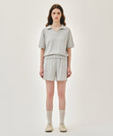 W TERRY SET-UP IN LIGHT HEATHER GREY image 1