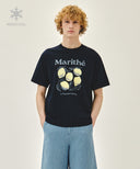 AEROCOOL LEMON GRAPHIC TEE IN NAVY image 1
