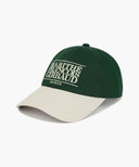 CLASSIC LOGO 6PANEL COLOR BLOCK CAP IN BEIGE image 1