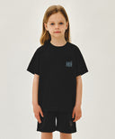 KIDS DOODLE CLASSIC LOGO POCKET POINT TEE IN BLACK image 1