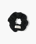 W BASIC COTTON SCRUNCHIE IN BLACK image 1