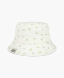 CLASSIC LOGO FLOWER BUCKET HAT IN IVORY image 1