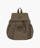 CLASSIC LOGO STOPPER POCKET BACKPACK IN BROWN image 1