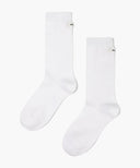 W BASIC MIDDLE SOCKS IN WHITE image 1