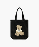 DOODLE BEAR ECO BAG IN BLACK image 1