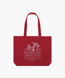 LEMON CLASSIC LOGO ECO BAG IN RED image 1