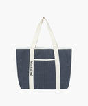 REGULAR LOGO BIG COTTON BAG IN NAVY image 1