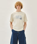 STAMP CLASSIC LOGO TEE IN CREAM image 1