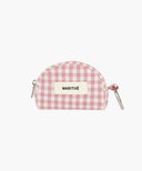 REGULAR LOGO MINI KEYRING POUCH IN PINK image 1