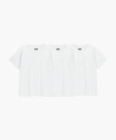 W 3PACK CIRCLE LOGO TEE IN WHITE image 1