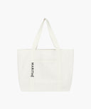 REGULAR LOGO BIG COTTON BAG IN NATURAL image 1
