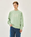 CLASSIC LOGO EMBROIDERY SWEATSHIRT IN LIGHT GREEN image 1