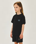 KIDS DOODLE CLASSIC LOGO POCKET POINT TEE IN BLACK image 2