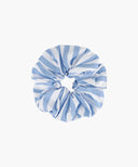 CLASSIC LOGO STRIPE HAIR SCRUNCHIE IN BLUE image 2