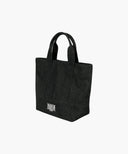 CLASSIC LOGO CANVAS TOTE BAG IN BLACK image 2