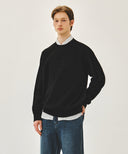 CLASSIC LOGO EMBROIDERY SWEATSHIRT IN BLACK BLACK image 2