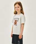KIDS MARINE BEAR REGEN TEE IN OATMEAL image 2