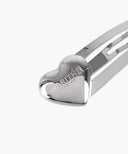 REGULAR LOGO HEART HAIR PIN 2PACK IN SILVER image 2