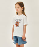 KIDS MARINE BEAR REGEN TEE IN WHITE image 2