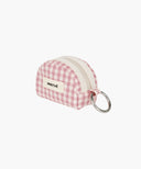 REGULAR LOGO MINI KEYRING POUCH IN PINK image 2