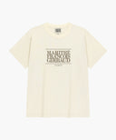 W CLASSIC LOGO TEE IN CREAM