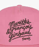 DRAWING LOGO 5PANEL CAP IN PINK image 3