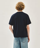 AEROCOOL SMALL CLASSIC LOGO TEE IN NAVY image 3