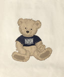 DOODLE BEAR ECO BAG IN NATURAL image 3