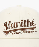 VINTAGE BASEBALL GRAPHIC CAP IN IVORY image 3