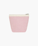 CLASSIC LOGO CHECK POUCH IN PINK image 3
