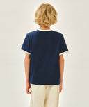 KIDS CITRON RINGER TEE IN BLUE image 3