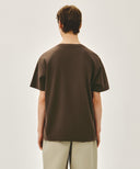 CLASSIC LOGO TEE IN BROWN image 3