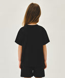 KIDS DOODLE CLASSIC LOGO POCKET POINT TEE IN BLACK image 3