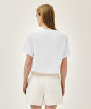 AEROCOOL SMALL CLASSIC LOGO TEE IN WHITE image 3