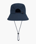 KIDS NYLON WIDE BUCKET HAT IN NAVY image 3