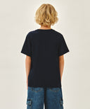 KIDS COASTAL AEROCOOL TEE IN NAVY image 3