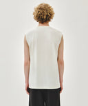 SORONA COOL SMALL CLAASIC LOGO SLEEVELESS IN IVORY