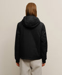 MARITHÉ SPORT HOODED PADDED JACKET IN BLACK image 3