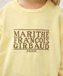 KIDS CLASSIC LOGO KNIT PULLOVER IN YELLOW image 4