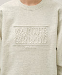 EMBO CLASSIC LOGO SWEATSHIRT IN OATMEAL image 4