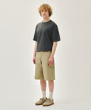 M CARGO HALF PANTS IN BEIGE image 4