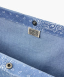BANDANA ONE SHOULDER ECO BAG IN BLUE image 4
