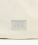 CLASSIC LOGO ROUND SHOULDER BAG IN LIGHT BEIGE image 4